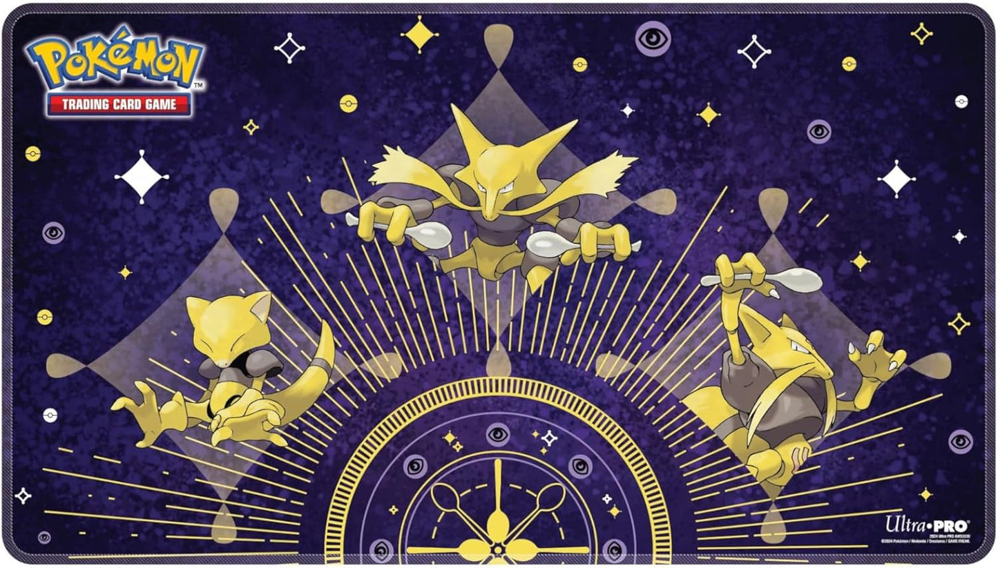 Abra Evolutions Stitched Playmat for Pokémon