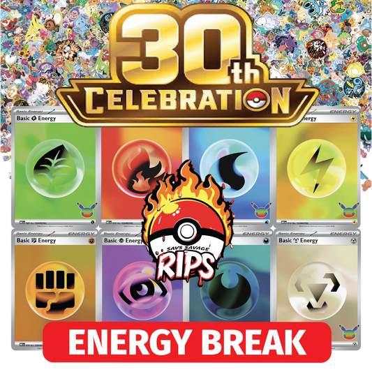 #1 - Pokemon 30th Celebration Energy Break
