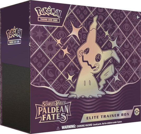 Pokémon Trading Card Game: Scarlet & Violet— Paldean Fates Elite Trainer Box