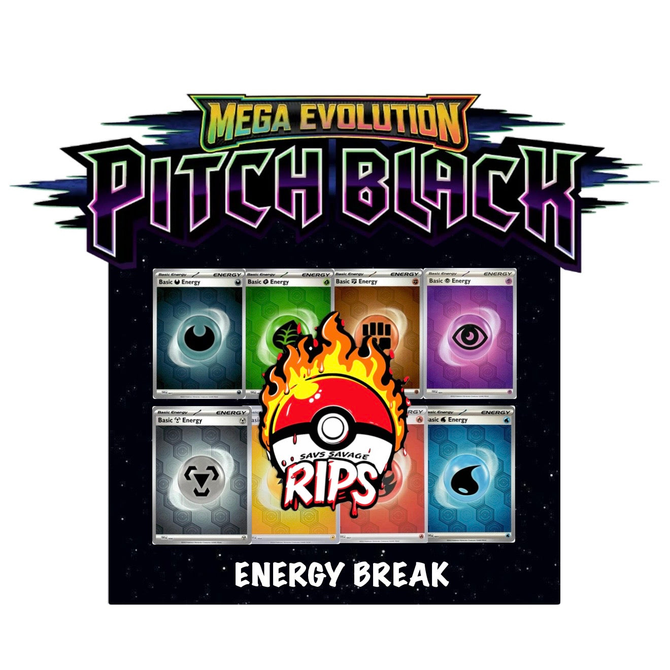 Booster Box CASE BREAK - PITCH BLACK Energy Break - 1 Sealed Case