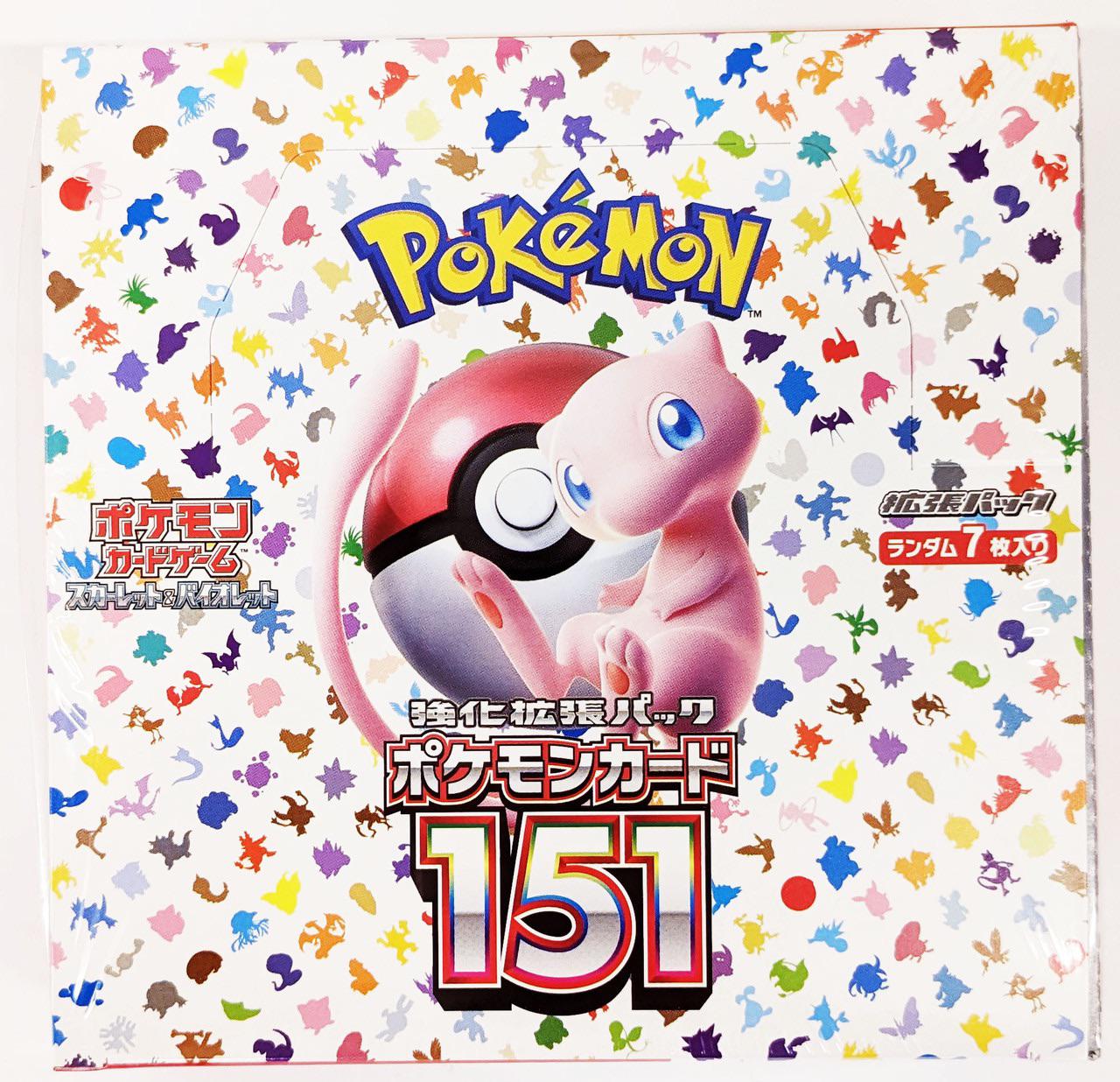 Japanese Pokémon 151 Booster Pack