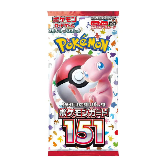 Japanese Pokémon 151 Booster Pack