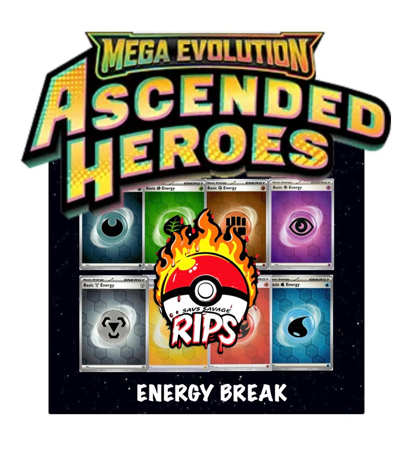 #1 - Ascended Heroes ETB Energy Break - Live Rip 36 Packs