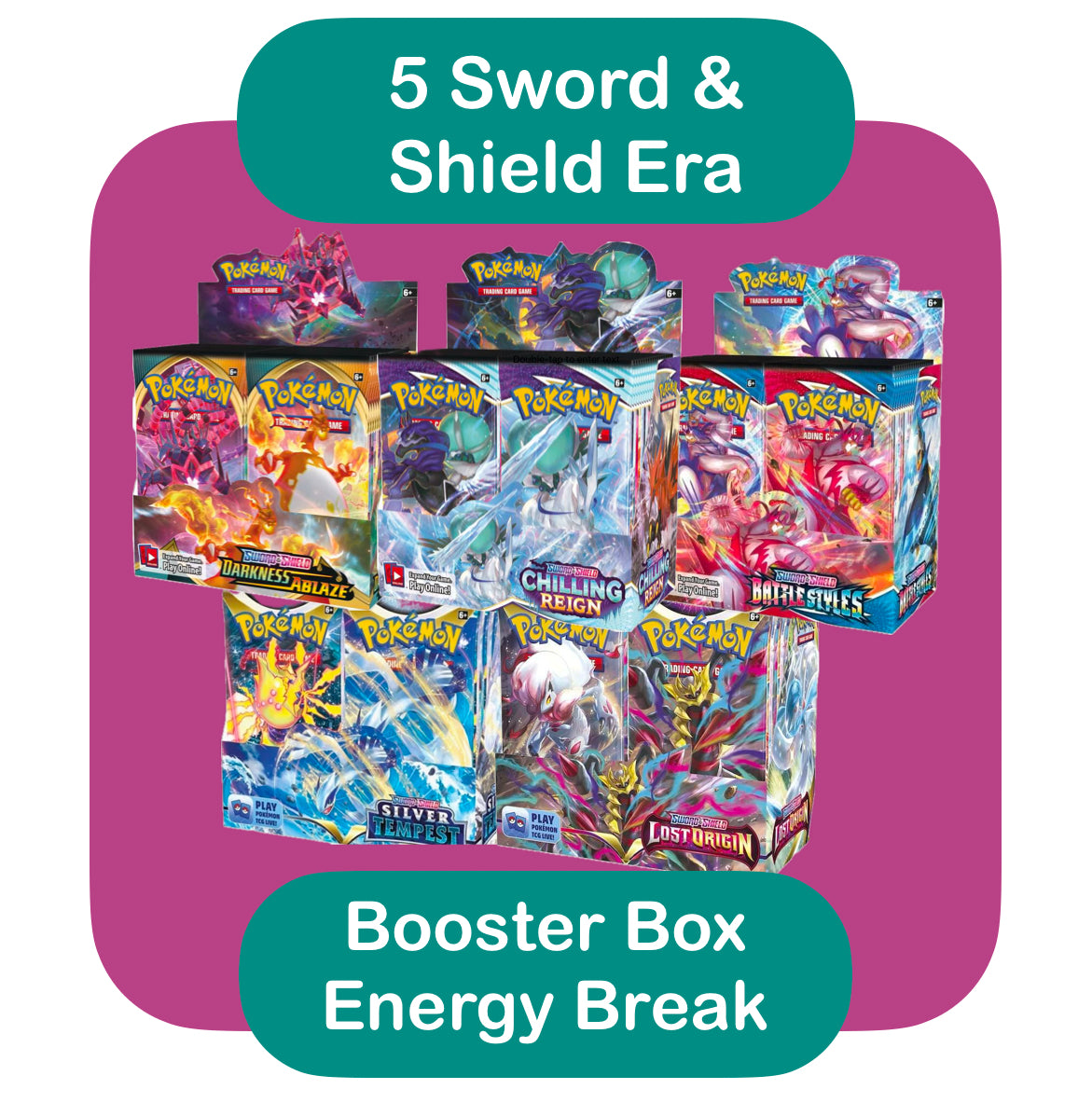 Sword & Shield Booster Box Mega Energy Break