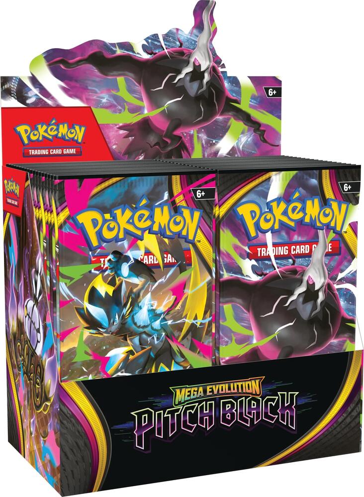 Pokémon TCG: Mega Evolution - Pitch Black Booster Display Box (36 Packs)